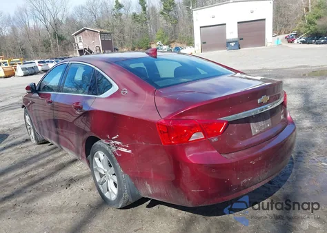 2017 Chevrolet Impala 1Lt from USA, damaged, VIN 2G1105S32H9104167